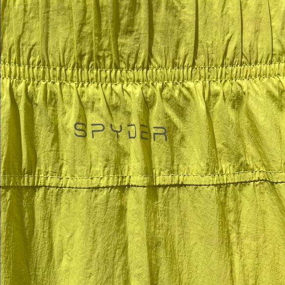 Spyder Women’s Bright Neon Yellow Green Skirt with Shorts Skort Sport Active L - Picture 13 of 16